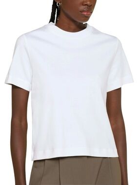 COS white cotton crew neck short sleeve baby tee size XS like new condition
